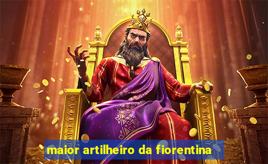 maior artilheiro da fiorentina